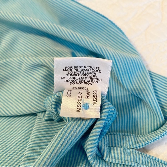 Peter Millar Summer Comfort Stripe Golf Polo Shirt - XL - Picture 5 of 9